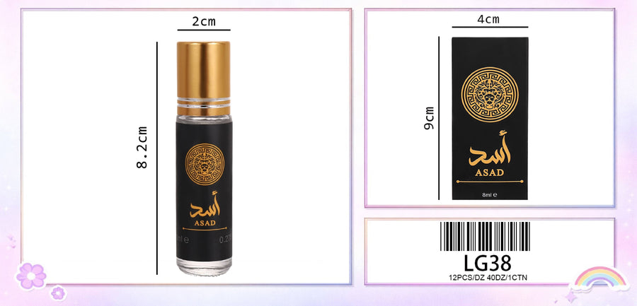 ASAD Perfume Black Bottle 8ml