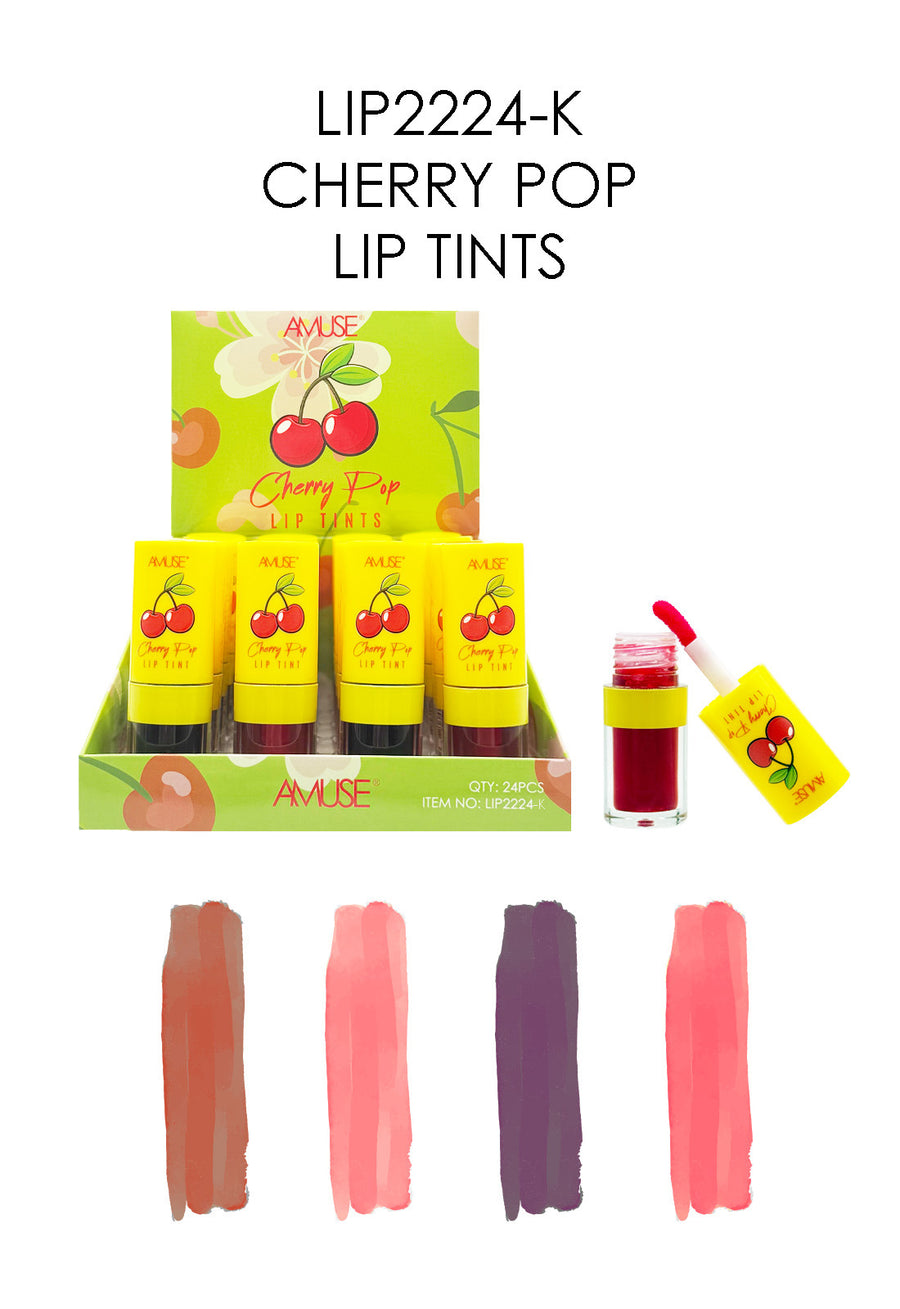 Cherry Pop Lip Tints, Set of 6
