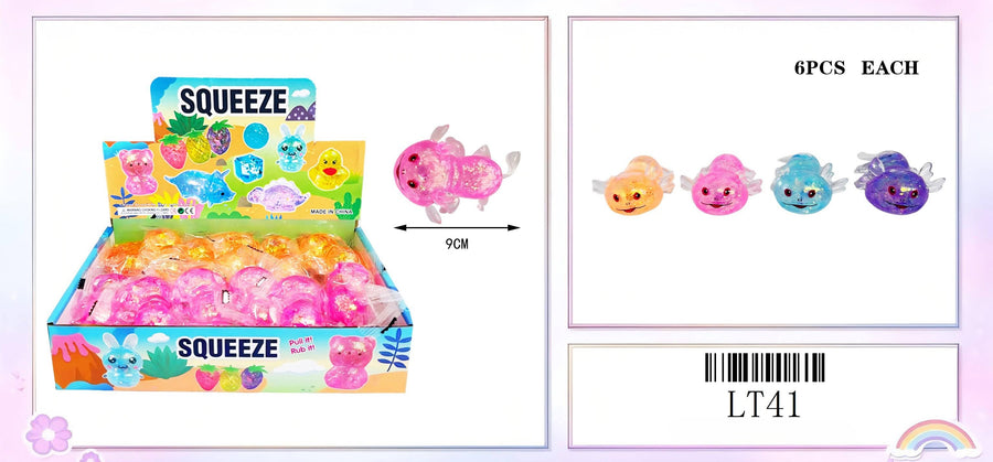 Axolotl Squeeze Toy