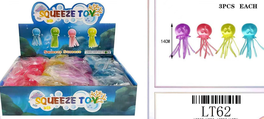 Jelly Fish Squeeze Toy
