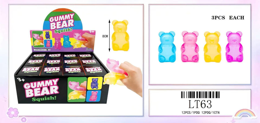 Solid Gummy Bear Squish