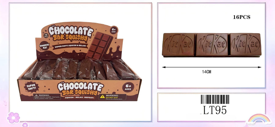 Chocolate Bar Squishy Toy