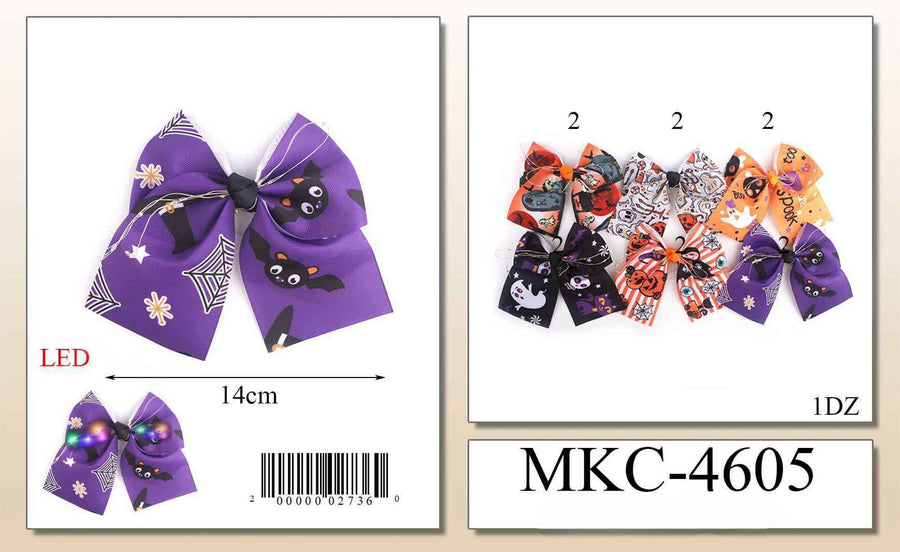 Halloween Light up Bow