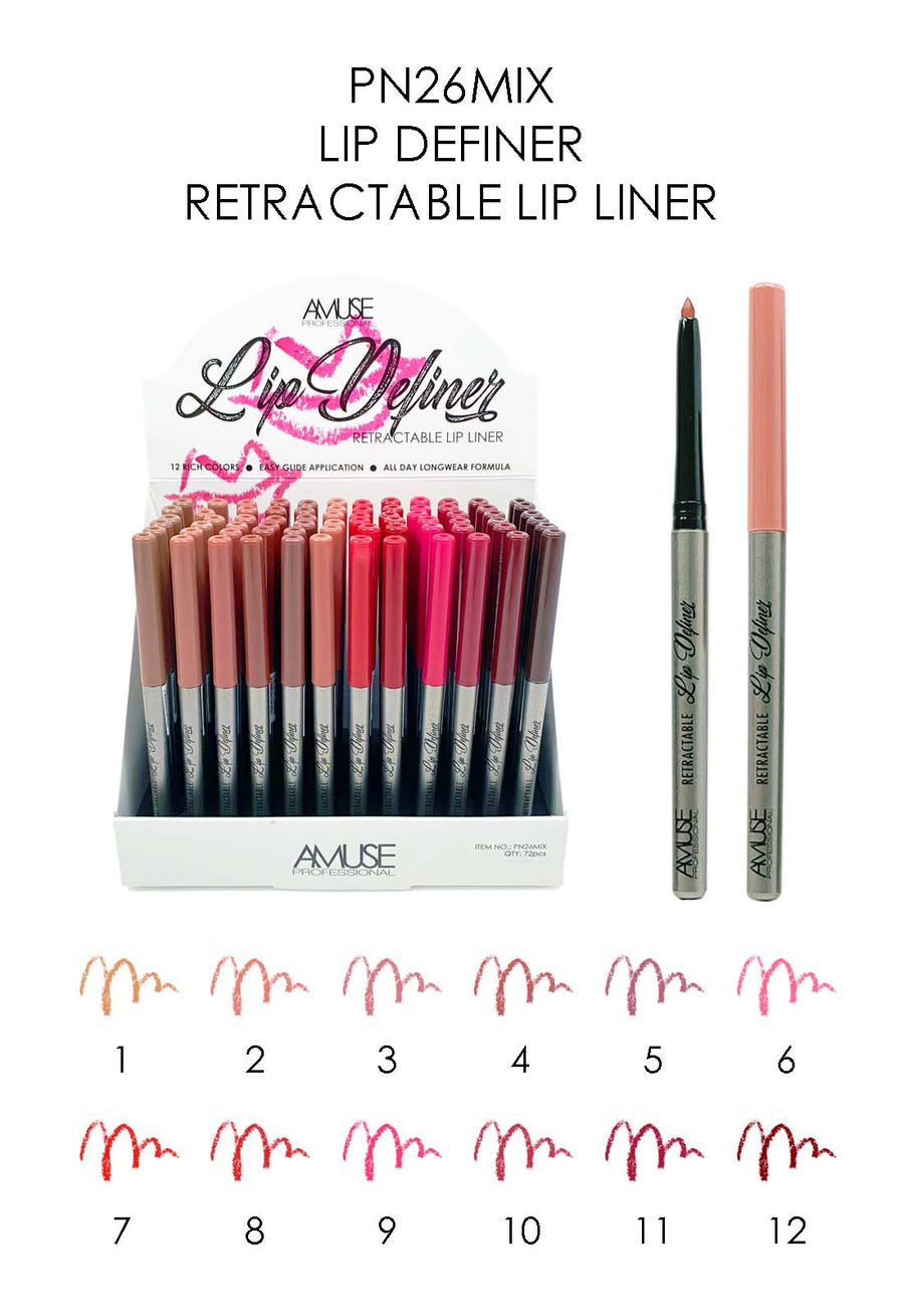 Lip Definer Retractable Pencil A/P 6/72