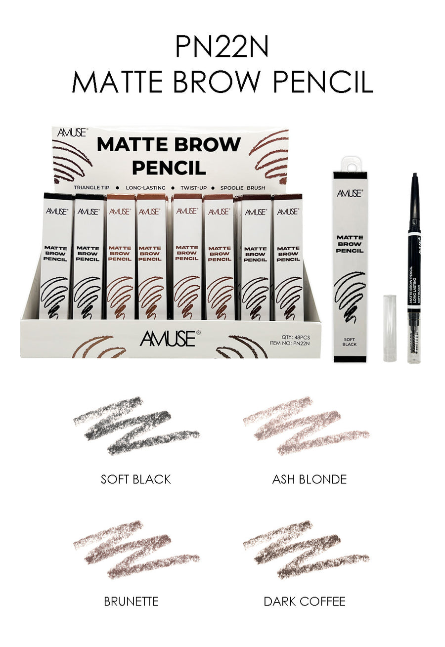 N - Pro Matte Brow Pencil & Brush  4/48