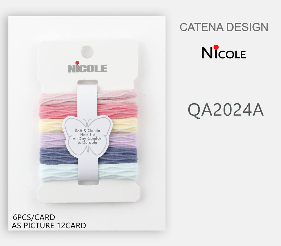 Pastel Hair bands with Ridges