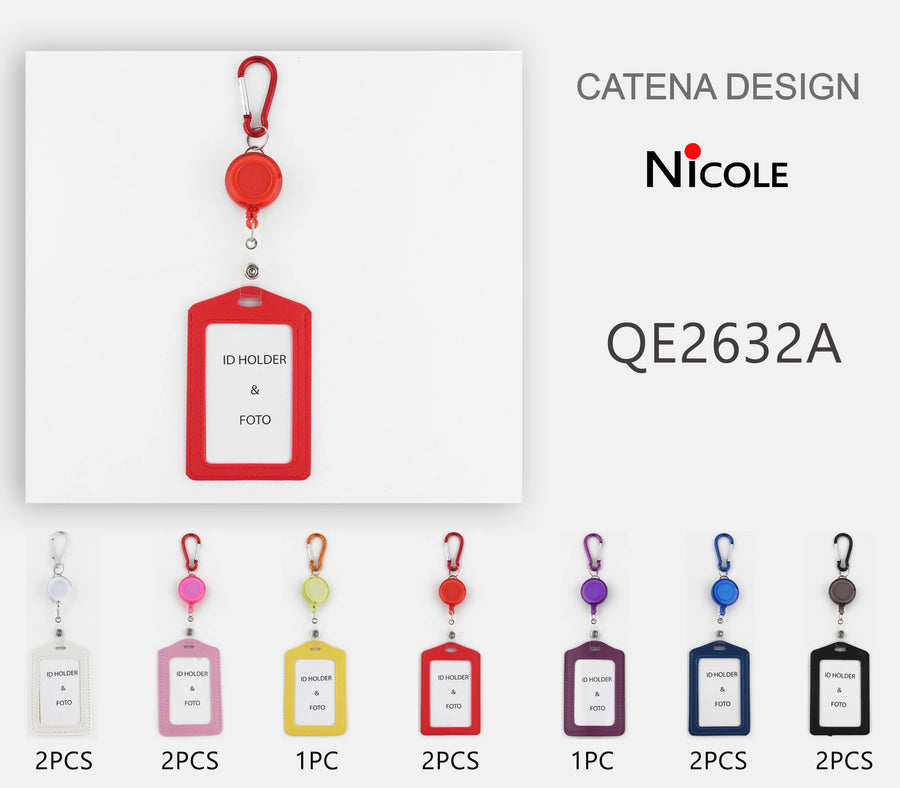 ID and Photo Badge with Clip