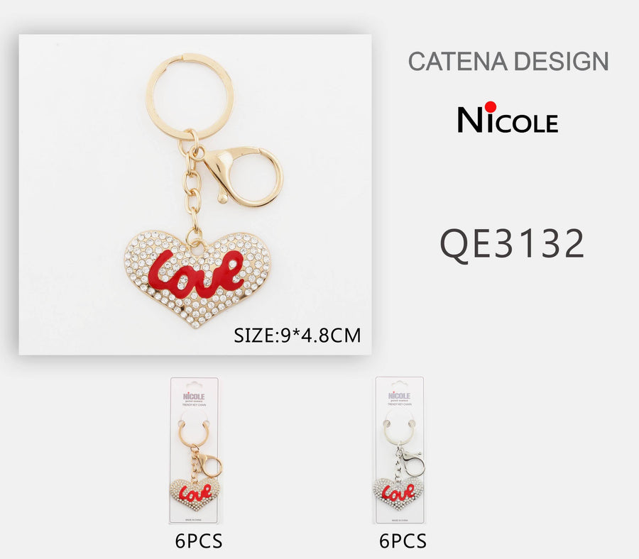 Love Bling Keychain