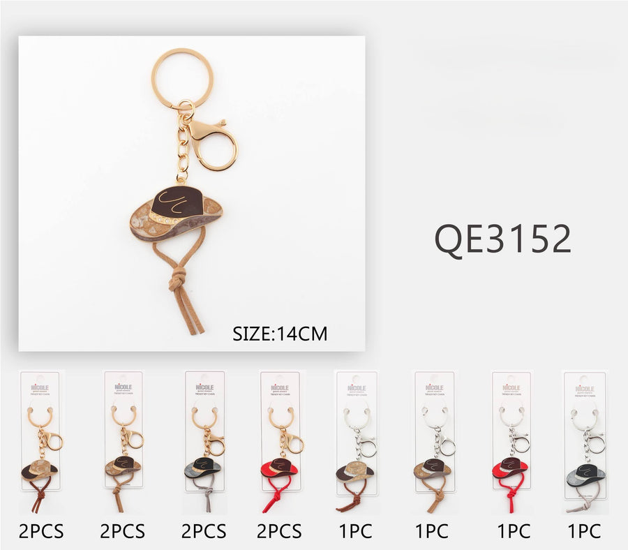 Cowboy Hat Keychain