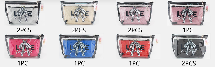 Love Fashion Make up Bag Set