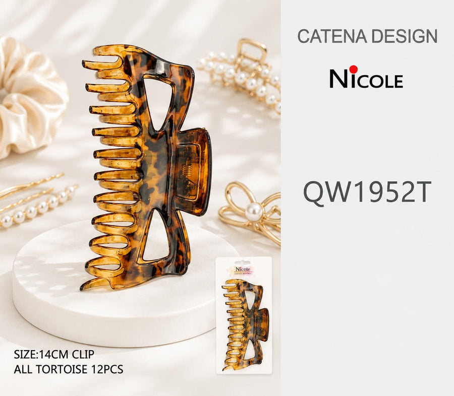 Leopard Hair Claw Clip