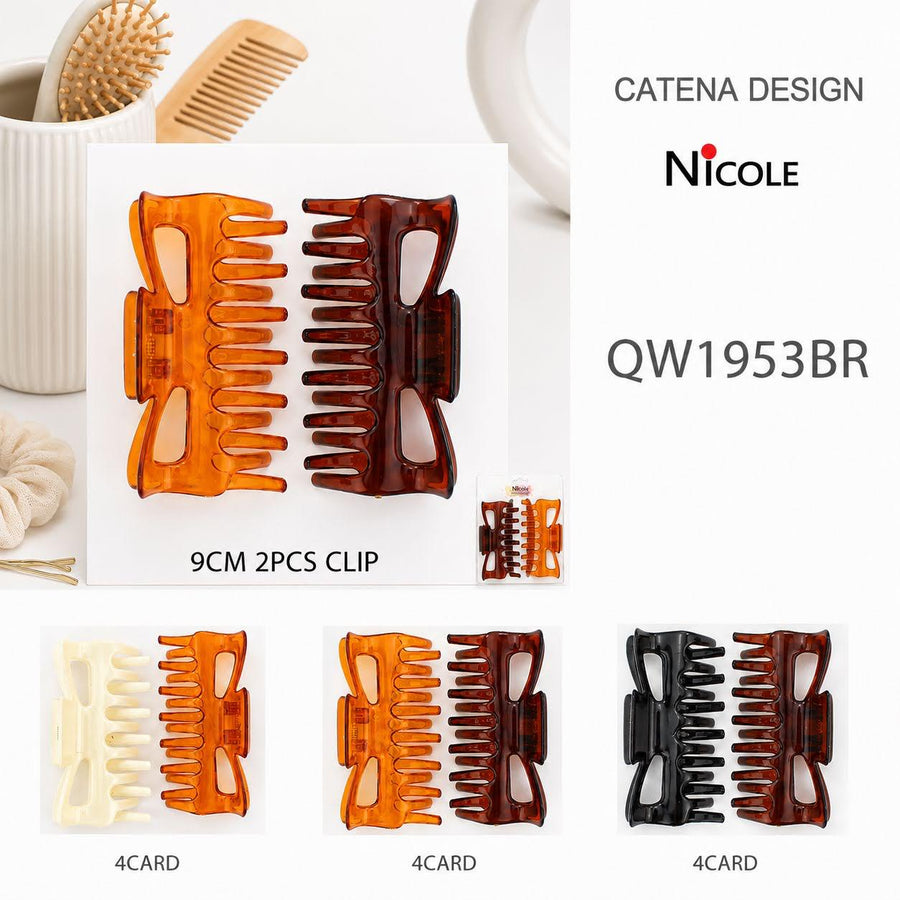 Warm Color Claw Clip