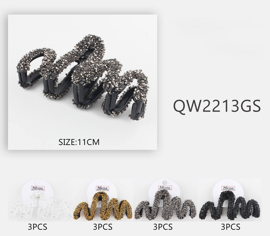 Shimmer Squigle Claw Clip