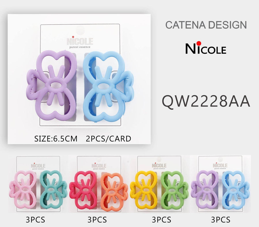 Pastel Cute Bow Claw Clip