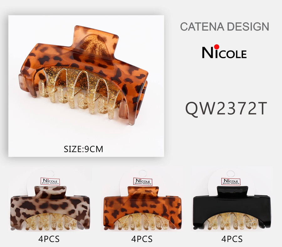 Leopard Claw Clips