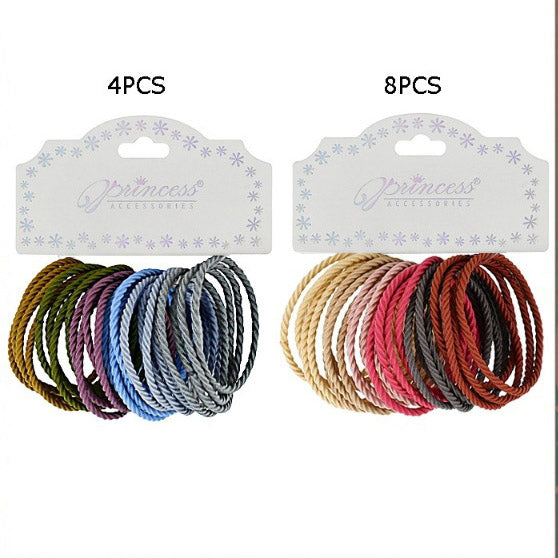 Rubberband Ribbed Hair Ties
