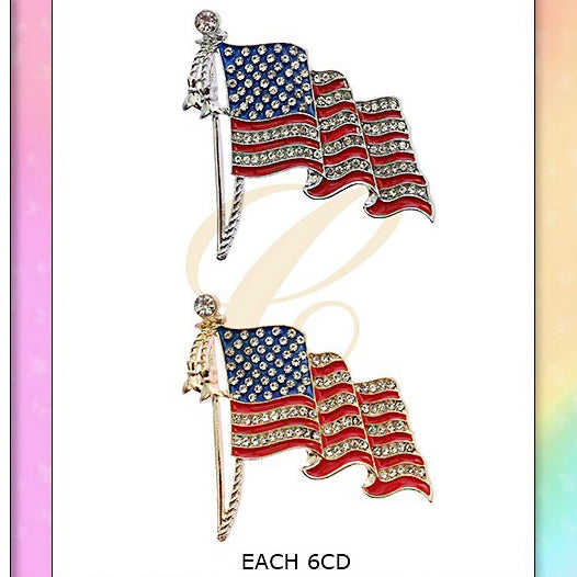 American Flag Pin
