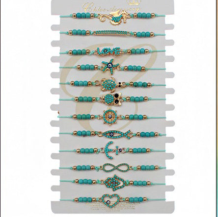 Turquoise Adjustable Bracelets