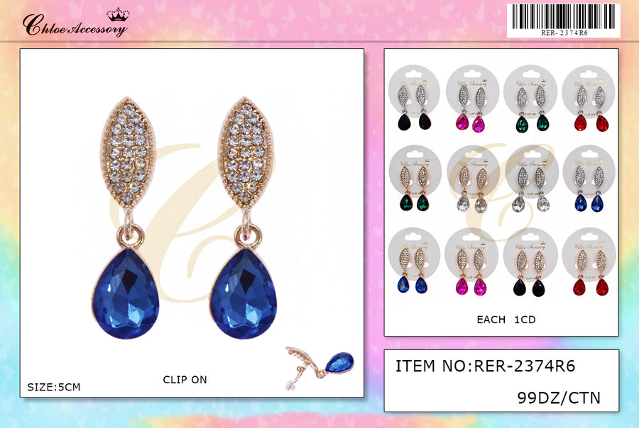 Gem Drop Earrings