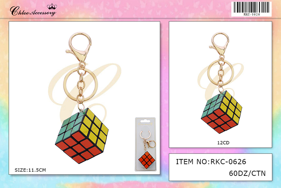 Rubiks Cube Keychain