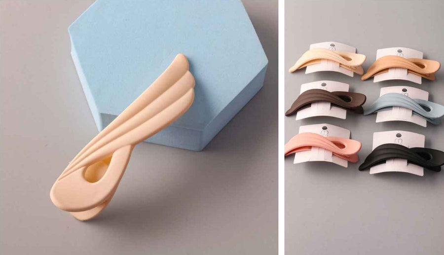 Wave Flat Clip, 6 colors