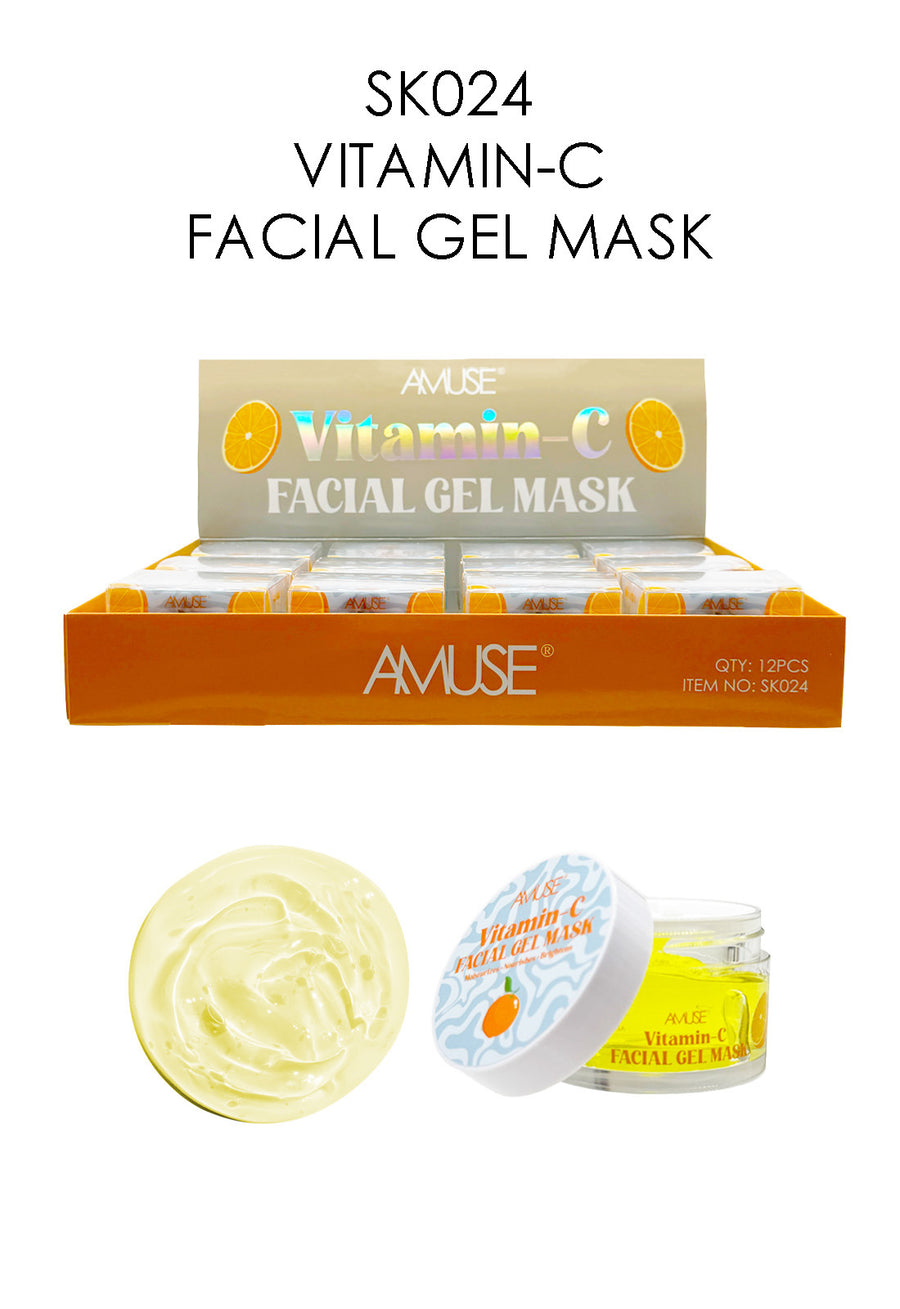 Vitamin C Facial Gel Mask Eaches