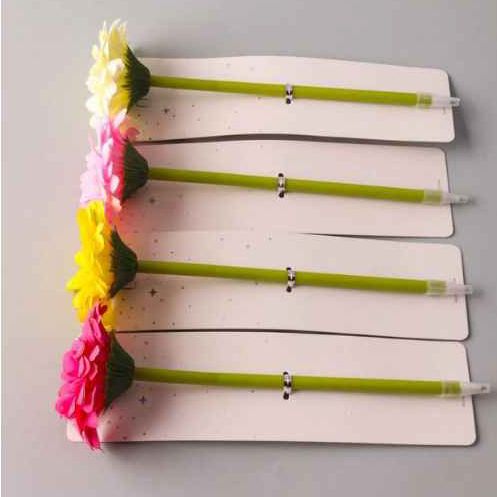 Assorted Color Daisy Top Pens