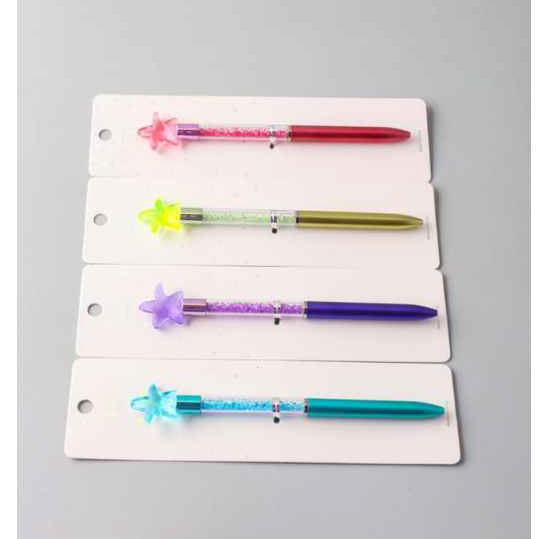 Colorful Star Topped Pens