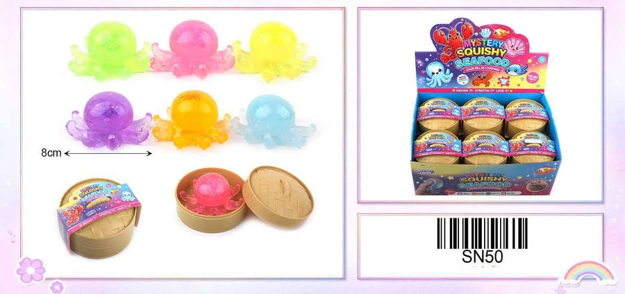 Mystery Squishy Seafood Toy
