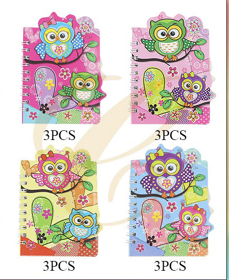 Owl Note and Pen Set