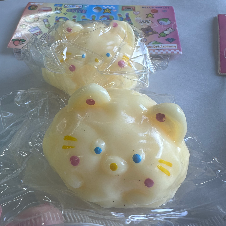 Squishy Kitty Yellow