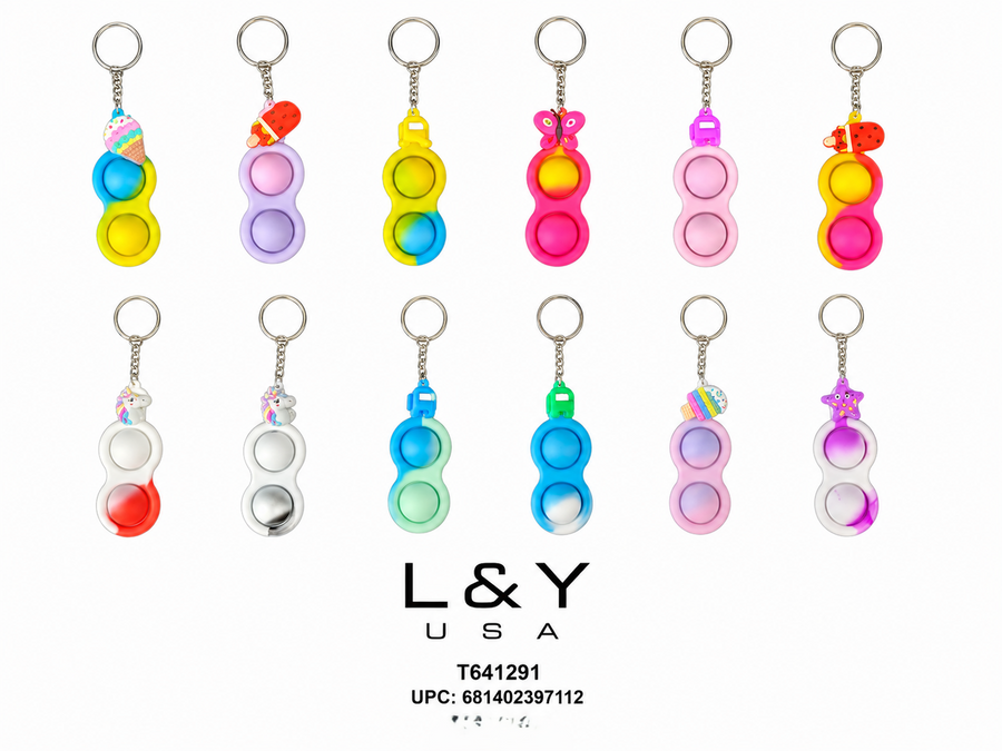Pop Socket Keychain
