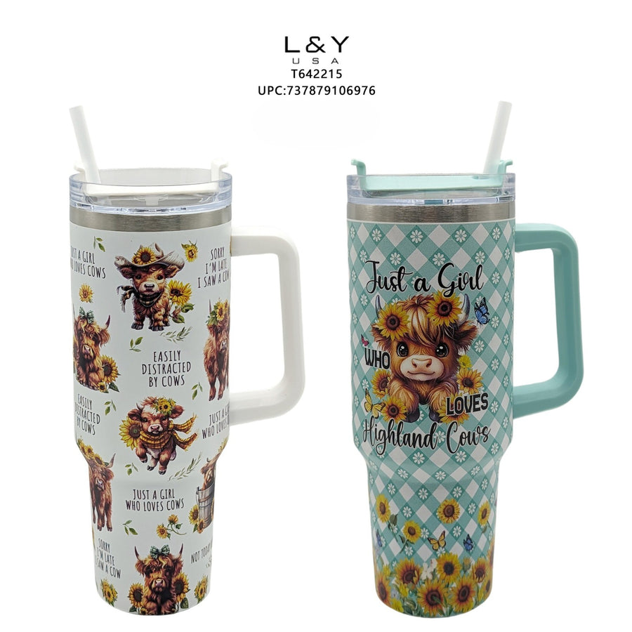 Highland Cow Tumbler