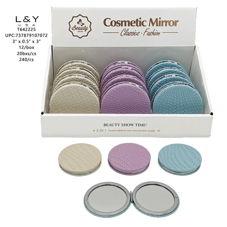4 Style Round Hand Mirror