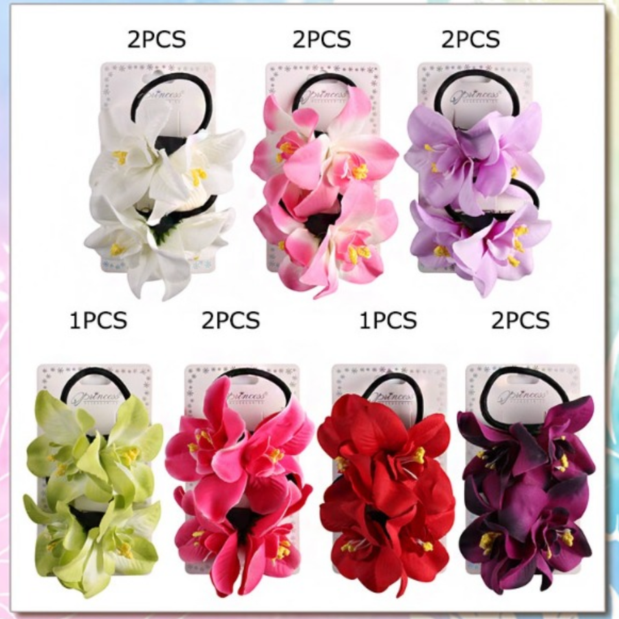 Tropical Flower Hair Bands