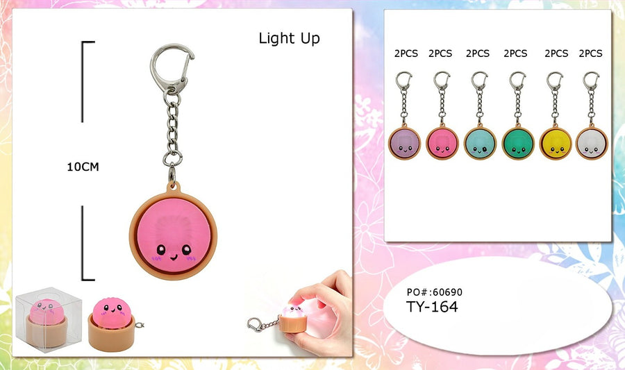 Key Cap Dumpling Sensory Keychain