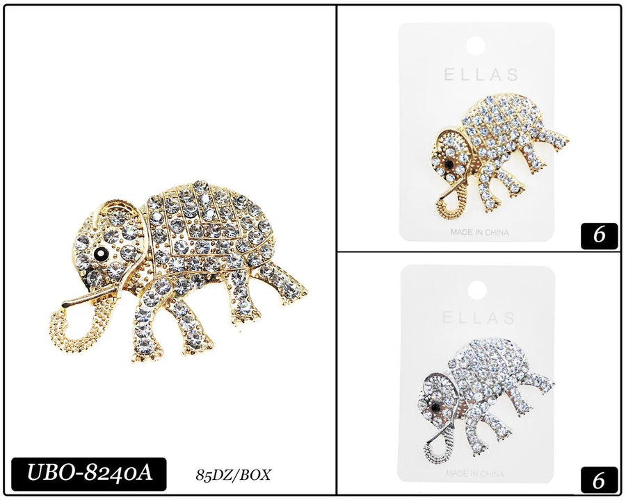 Elephant Brooch