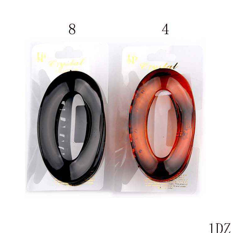 Oval Flat Hair Claws