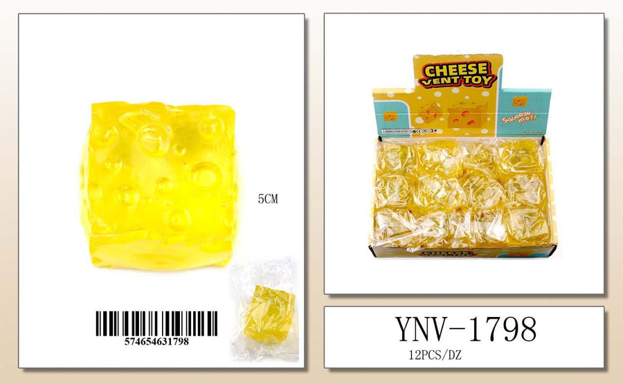 Cheese Squishy Vent Toy